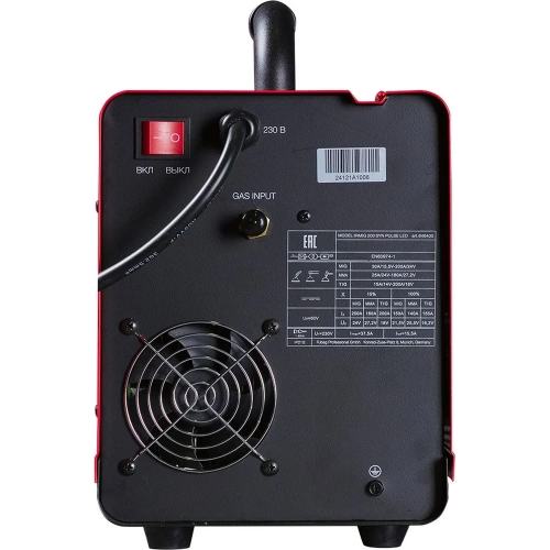 Сварочный полуавтомат FUBAG IRMIG 200 SYN PULSE LED (с горелкой 250А в комплекте) 646405 фото 8