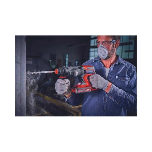 Перфоратор аккумуляторный Einhell PXC TE-HD 18/20 Li, 18В, 4 режима,1.8Дж,20мм+1 акк.4Ач+ЗУ 4514260SET фото 4