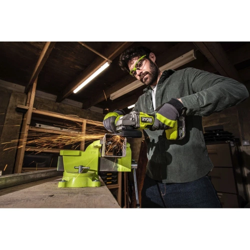 Бесщеточная углошлифмашина RAG18X-1x40SJ Ryobi 18В 5133005707 фото 3
