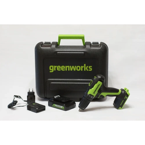 Аккумуляторная дрель-шуруповерт GreenWorks GD24DD35K2 3704007UA фото 8