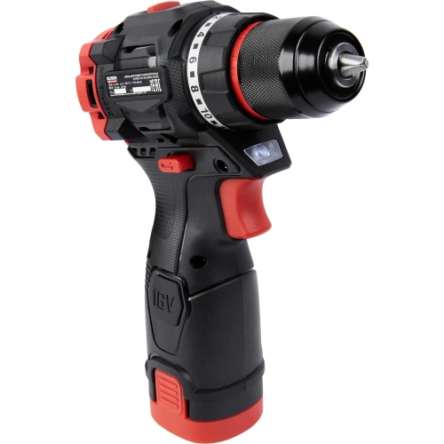 Аккумуляторная дрель Elitech CD 16L2 (16В, 2х2Ач, 55Нм, BL) HD 205715 фото 9