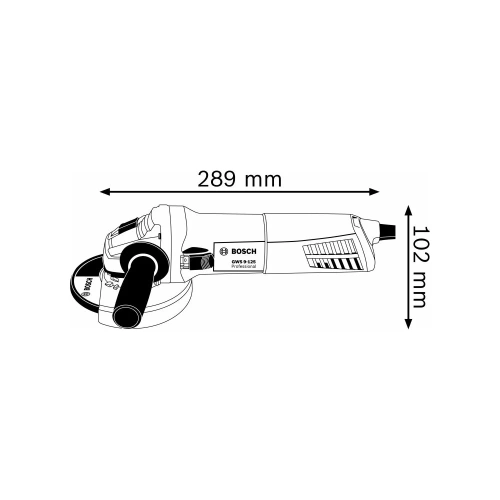 Угловая шлифмашина Bosch GWS 9-125 фото 7