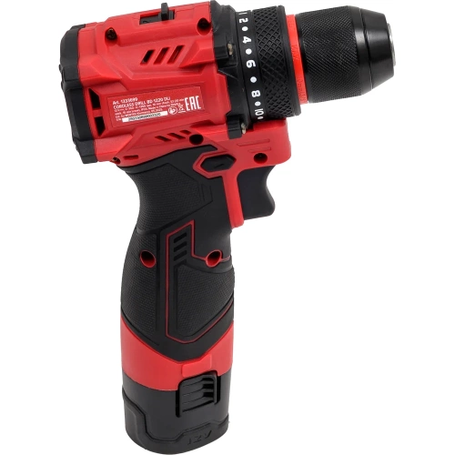 Аккумуляторная бесщеточная дрель-шуруповерт WORTEX LX BD 1220 DLi 12В, 30 Нм, 2*1.5 Ач, патрон 10 мм, 1333699 фото 4