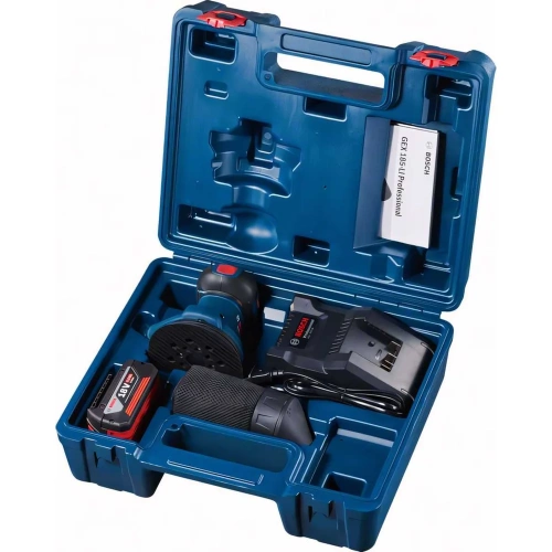 Эксцентриковая шлифмашина Bosch gex 185-li 06013A5021 фото 3