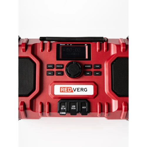 Радио аккумуляторное REDVERG RD-RR18/U (без акк, без з/у) 00006686411 фото 4