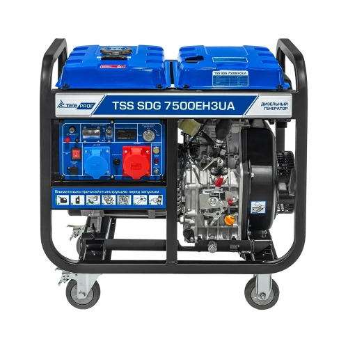 Дизельный генератор ТСС TSS SDG 7500EH3UA 200030 фото 3