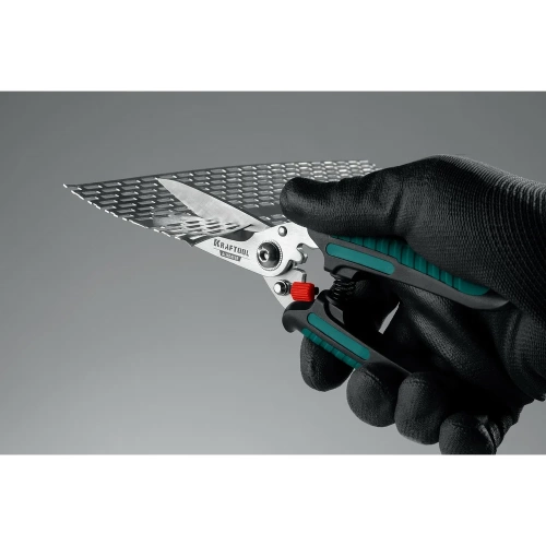 Многофункциональные прямые технические ножницы KRAFTOOL Alligator 200 мм 23201 фото 9