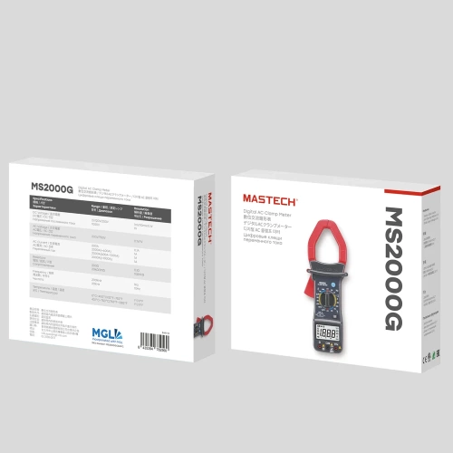 Токовые клещи MASTECH MS2000G 00-00000749 фото 9