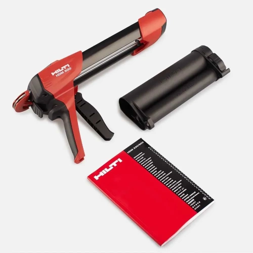 Пистолет для химического анкера Hilti (дозатор) HDM 500 с чёрным картриджем 2005641/2007057 фото 3