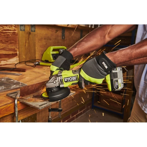 18В Углошлифмашина бесщеточная RAG18BL-0 Ryobi 5133006532 фото 3