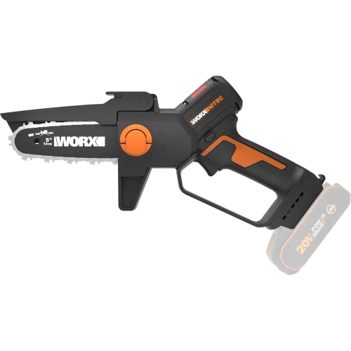 Аккумуляторная пила WORX бесщёточная, 20В, 12см, без АКБ и ЗУ WG325E.9 фото 3