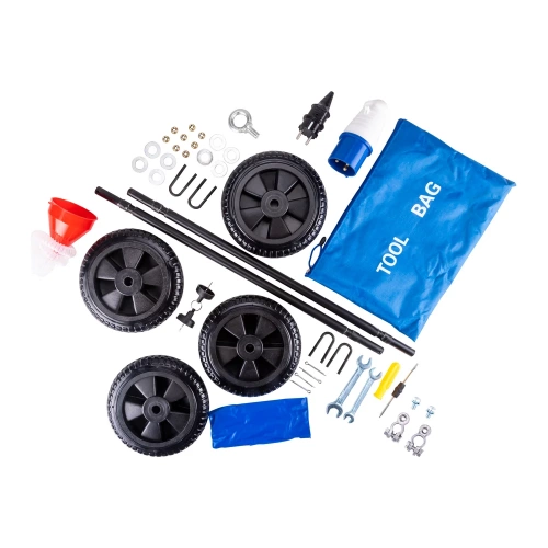 Дизельный генератор Foxweld expert d6500-1, 6.0-6.5 квт, 1ф, розетки 1x16А + 1x32А, ппп, мфд 3в1 8897 фото 9