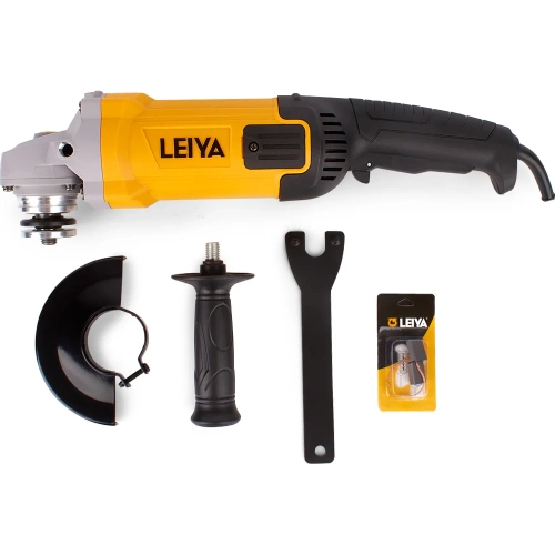 Угловая шлифовальная машинка LEIYA 125мм LY-S12501. 0840 фото 4