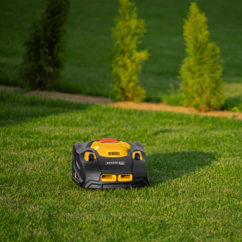 Робот-газонокосилка Grass Master 1000  1000м², 3Ач, 28V, LCD дисплей, Wi-Fi Denzel фото 42