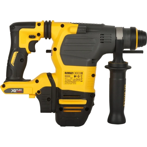Аккумуляторный перфоратор Dewalt DCH333x2, 54 В, 3.5 Дж, 4480 уд/мин, с 2 АКБ 3 Ач и ЗУ, в кейсе TSTAK DCH333X2-QW фото 5