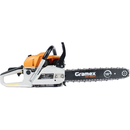 Пила бензиновая цепная Gramex CS-1629 2,2кВт/2,9л.с, шина 16", 40 см; 0,325; 1,3мм-64зв (1/2) 98045 фото 4