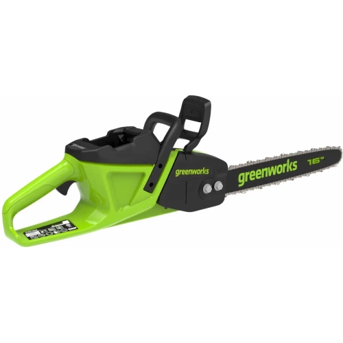 Аккумуляторная цепная пила Greenworks 40V, 40 см, 2000 Вт, бесщеточная, без АКБ И ЗУ 2008807 фото 3