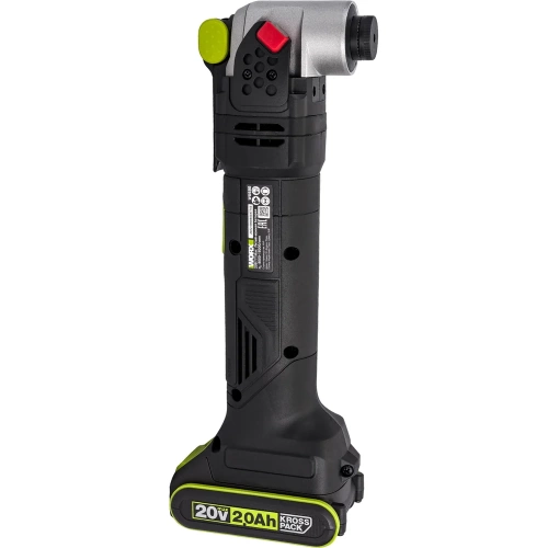 Аккумуляторный бесщеточный реноватор WORX Professional WU690.1 20 В, 2 Ач х 2, ЗУ 1.2 А WU690.1 фото 9