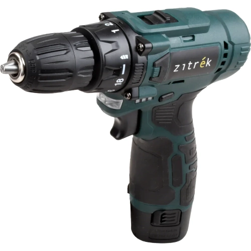 Дрель-шуруповерт аккумуляторная Zitrek Green 12V Plus, 12В, 1x1,5Ач 085-1013 фото 4