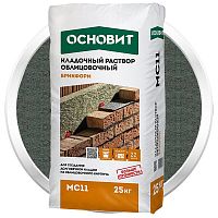 Раствор кладочный Основит Брикформ МС11 темно-серый 25 кг
