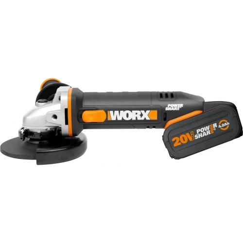 Аккумуляторная угловая шлифмашина WORX WX803 фото 5