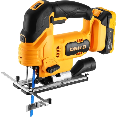 Лобзик аккумуляторный DEKO DKJS20V Max в кейсе, 20В, 2x3.0Ач 085-1329 фото 7