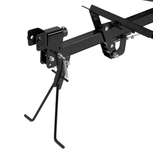 Прицеп для мотоблока TT-500, оцинк., груз. 500 кг, рег. сцепка, колеса 4.00-10, в упаковке Denzel фото 11