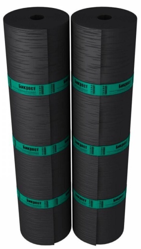 Материал кровельный Бикрост ХПП-3, нижний слой, стеклохолст, 15 м²