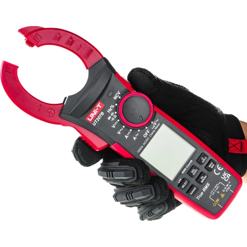 Токоизмерительные цифровые клещи UNI-T UT207B TrueRMS, AC/DC, 1000A, 00-0004256 фото 4