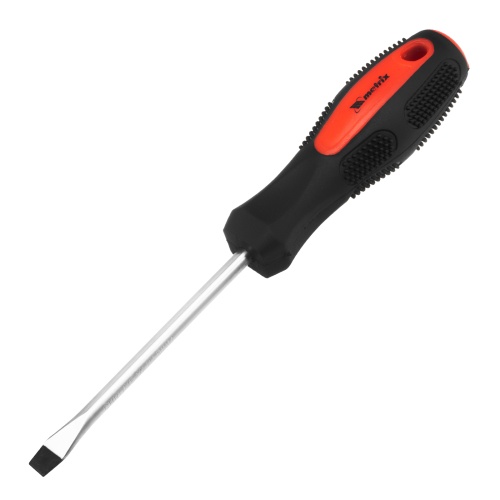 Отвертка Anti-Slip, SL6 х 100 мм, CrV, двухкомпонентная рукоятка Matrix