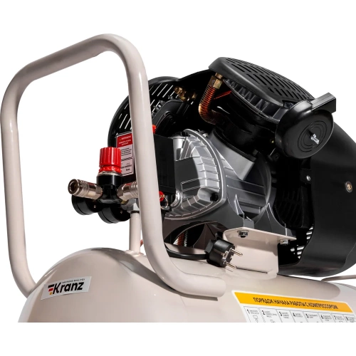 Компрессор воздушный Kranz KR-2200/50, 2200Вт, 400 л/мин, 50л KR-16-1153 фото 7