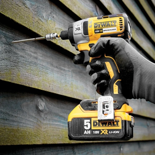 Аккумуляторный шуруповерт DEWALT DCF887P2, 18 В, 205 Нм, 3800 уд/мин, с 2 АКБ 5 Ач и ЗУ, в кейсе DCF887P2-QW фото 6