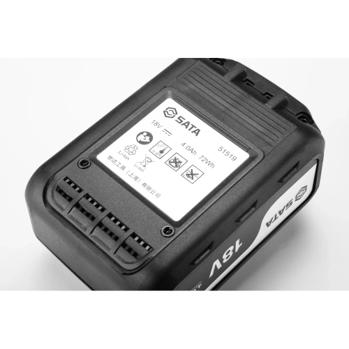 Аккумулятор 18V 4.0 Ah Sata 51519 фото 8