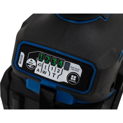 Аккумуляторный ударный гайковерт/винтоверт BULL CID 2218 Xcase, XLTpro, SET, бесщеточный, 18 В, 220 Н*м, 2x4 А*ч 1329954 фото 9