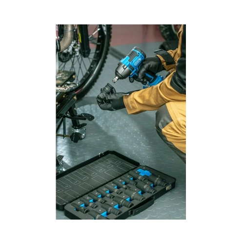 Аккумуляторный ударный гайковерт HOEGERT TECHNIK Hoegert 400nm HT2E200 фото 9