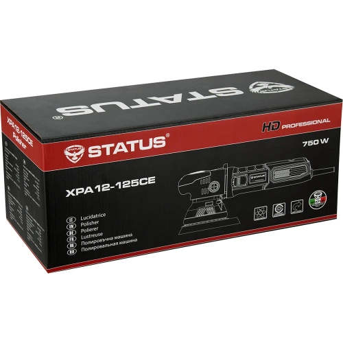 Эксцентриковая полировальная машина STATUS XPA12-125E 003391301 фото 10