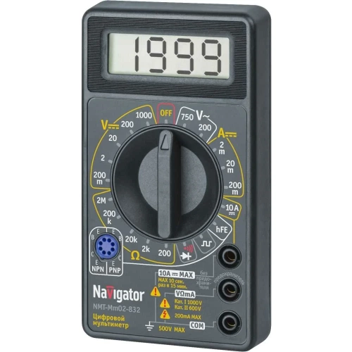 Мультиметр Navigator 93 587 nmt-mm02-831 831 93587