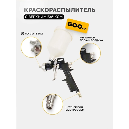 Набор пневмоинструмента WMC TOOLS 5 пр. WMC-8031K5-G/E70/(51065) фото 4