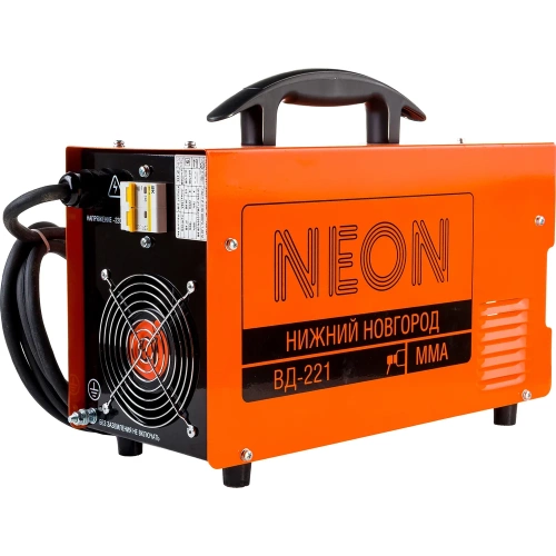 Сварочный инвертор (аттестат НАКС) NEON ВД-221 СВ000011757 фото 6