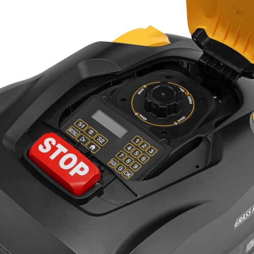 Робот-газонокосилка Grass Master 1000  1000м², 3Ач, 28V, LCD дисплей, Wi-Fi Denzel фото 18