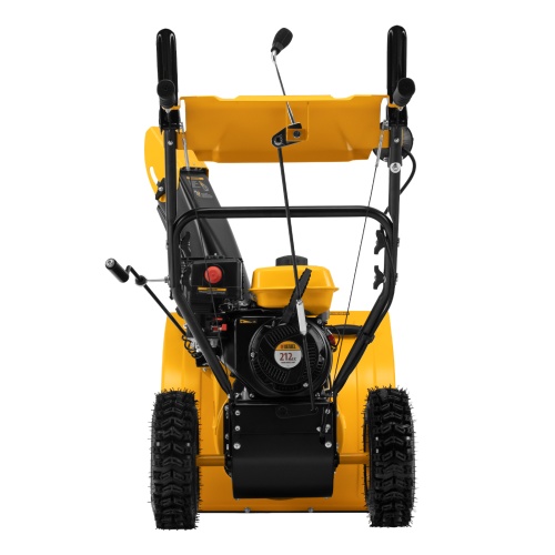 Бензиновая снегоуборочная машина SBM 610, 212 cc, ручной старт, фара Denzel фото 10