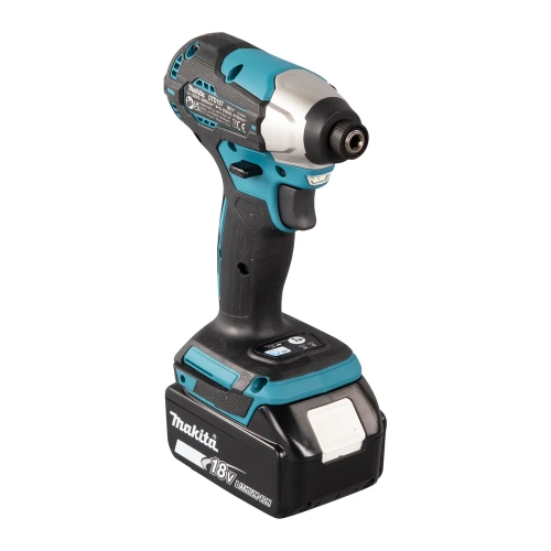 Аккумуляторный ударный шуруповерт Makita 18В, BL, XPT, Li-ion, 140 Нм, 2 скорости DTD157RTJ фото 10