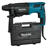 Перфоратор Makita SDS+, 800Вт, 26мм, 3реж, 2.3Дж, 0-4500у/м, 2.7кг, кейс M8701B
