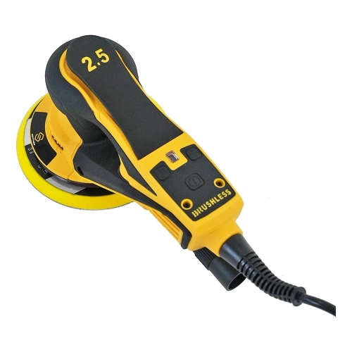 Шлифовальная ручная машинка SCHTAER 220V/50Hz, 350W, эксцентрик 2,5 мм SCH-01-150-2.5 фото 3
