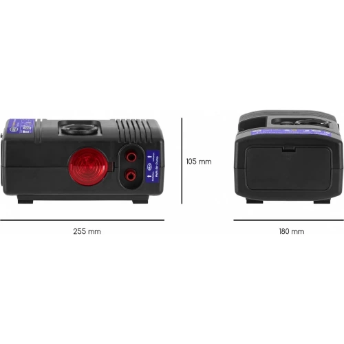 Компрессор Alca Automatik 7 in 1 с фонарем, 12 В, 12 А, 9 л/мин, 125 Вт 213000 фото 9