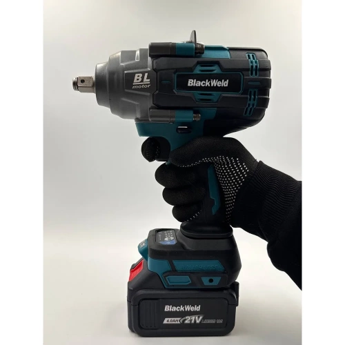 Гайковерт аккумуляторный бесщеточный BlackWeld BS06 800N 4.0 Ah 150164 фото 10