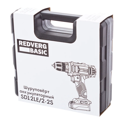 Аккумуляторный шуруповерт REDVERG Basic SD12LE/2-2S 6680818 фото 11