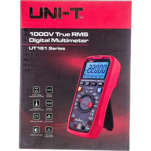 Цифровой мультиметр с функцией True RMS UNI-T UT161E 00-00007287 фото 9
