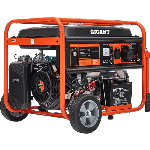 Бензиновый генератор Gigant (6,5 кВт; эл.стартер; ATS; колёса и ручки) GGL-6500E фото 10