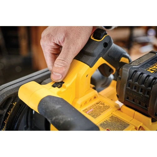 Аккумуляторная дисковая пила  Dewalt DCS520T2, 54 В, 165 мм, 4200 об/мин, с 2 АКБ 2 Ач и ЗУ, в кейсе TSTAK DCS520T2-QW фото 7